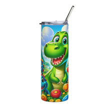 Load image into Gallery viewer, Dinosaur Tumbler
