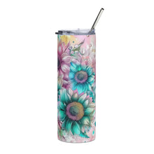 Load image into Gallery viewer, Pastel Sunflower Tumbler
