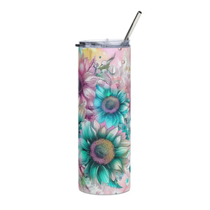 Pastel Sunflower Tumbler