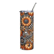 Load image into Gallery viewer, Pearls &amp; Pumpkins Tumbler
