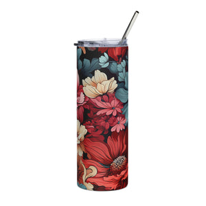 Vibrant Floral Tumbler