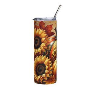 Sunflowers & Pumpkins Tumbler