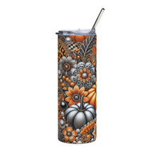 Load image into Gallery viewer, Pearls &amp; Pumpkins Tumbler
