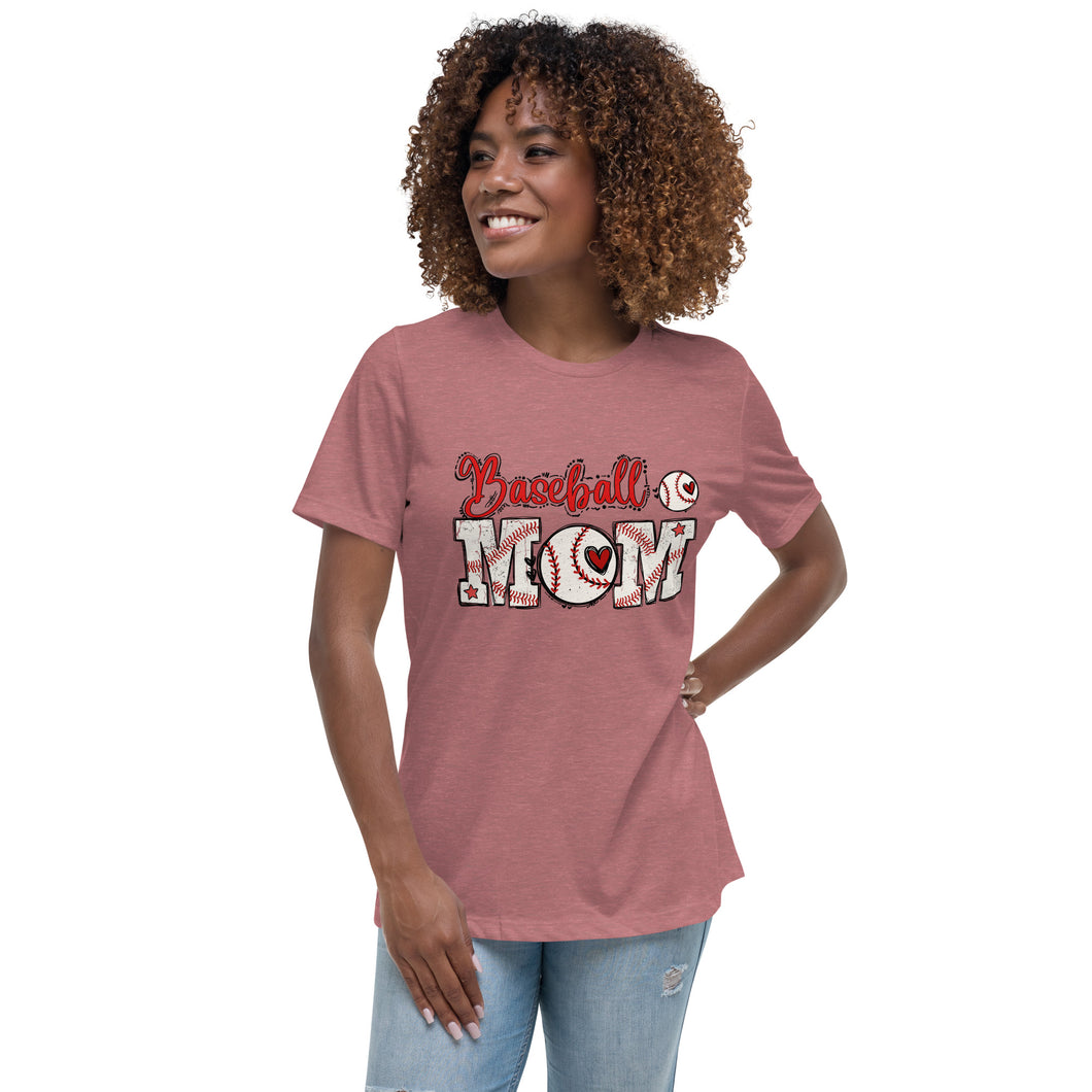 Baseball Mom Relaxed T-Shirt